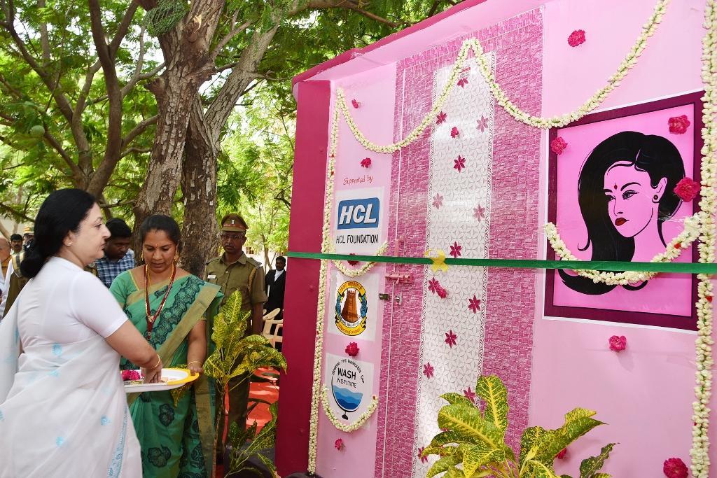 Sunidhi Toilet Inauguration by Justice Vijaya Kamlesh Tahilramani